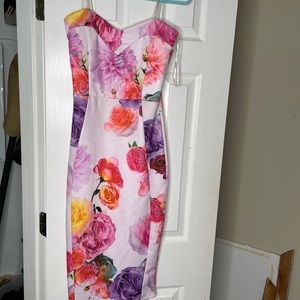 Boohoo floral dress